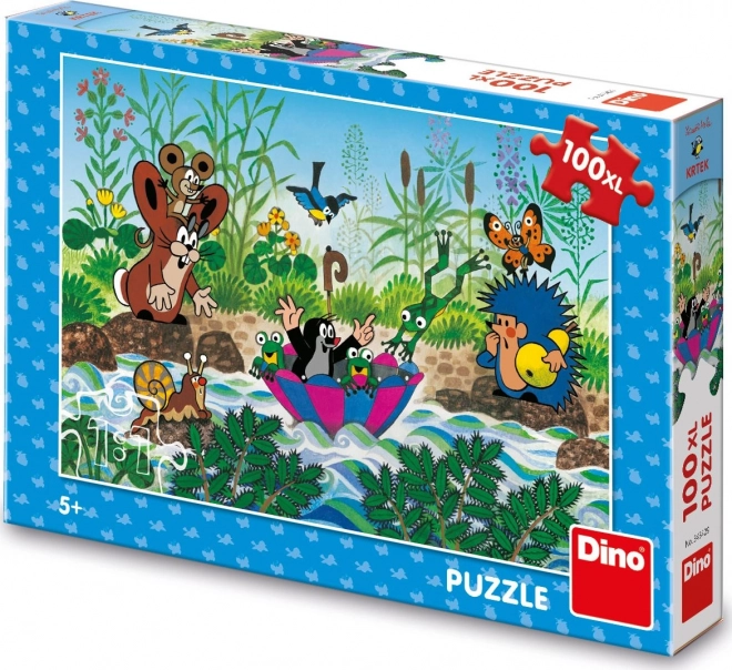 Krtečkova plavba Puzzle 100 dílků