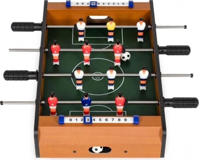 Mini dřevěný stolní fotbal pro děti