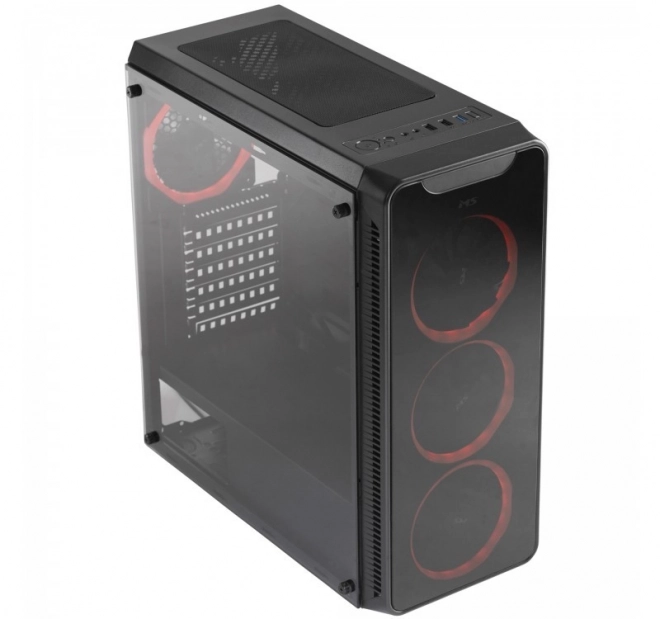 Herní skříň Armor V700 černá