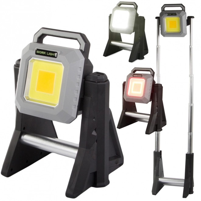 Teleskopický LED reflektor dobíjecí 3000 lm