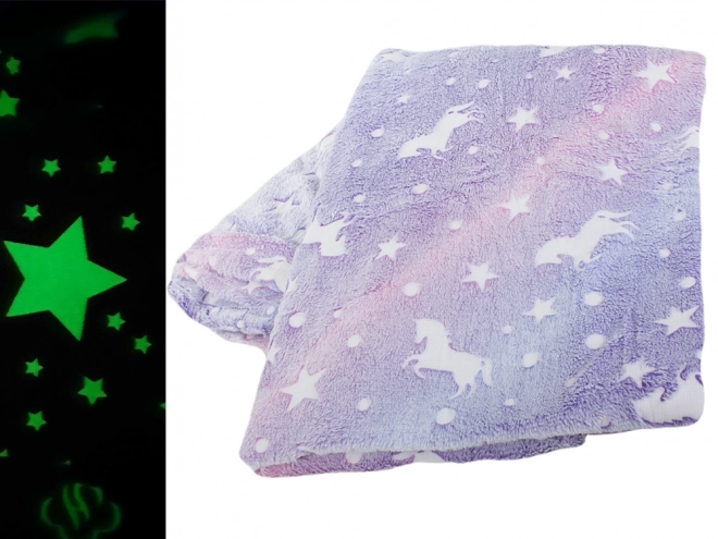 Deka s rukávy fleece teplá mikina župan neonový – fialová