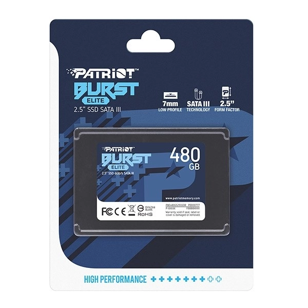 SSD 480GB Burst Elite 450/320MB/s SATA III 2,5
