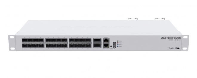 Přepínač Mikrotik CRS326-24S+2Q+RM pro vysokorychlostní sítě