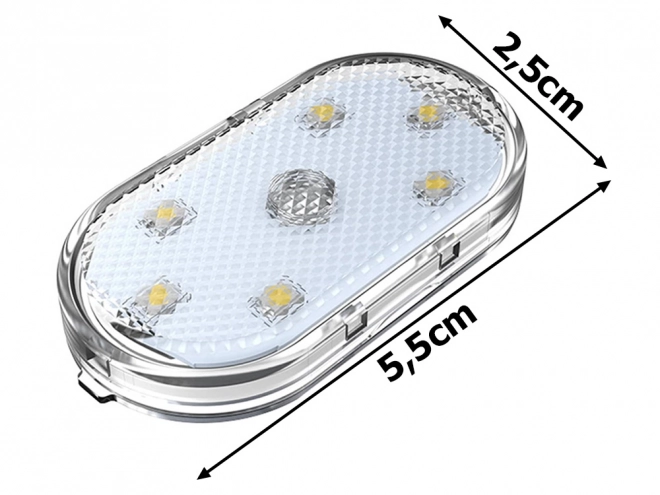 LED RGB osvětlení interiéru auta - bezdrátový doplněk