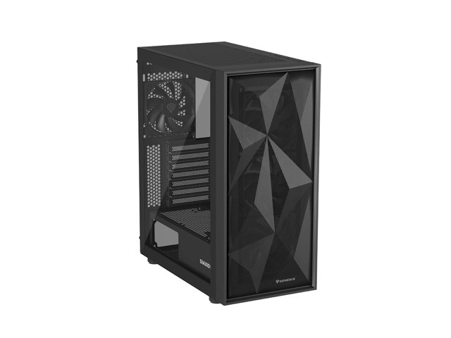 Genesis Diaxid 605F MIDI TOWER skříň USB-C černá