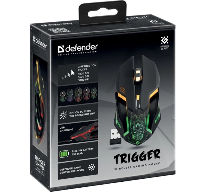 Bezdrátová herní myš TRIGGER GM-934