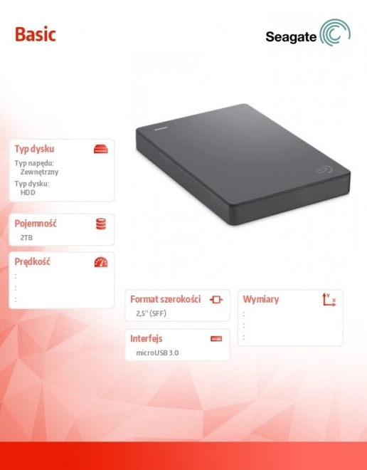 Základní 2TB 2,5 disk STJL2000400 šedý