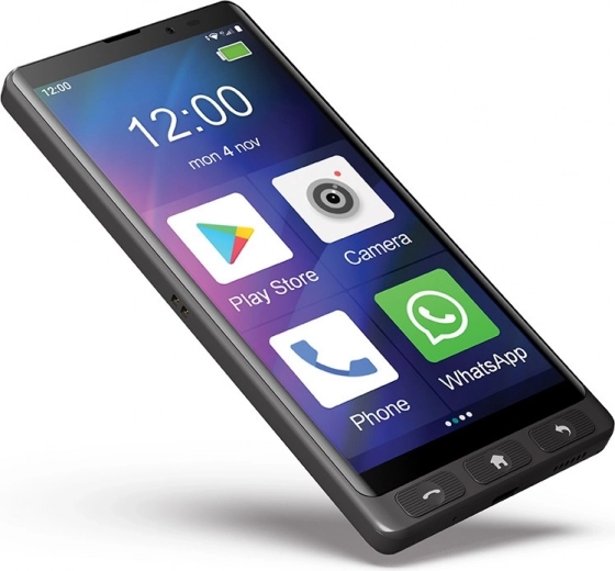 Stolní nabíječka s velkými hodinami