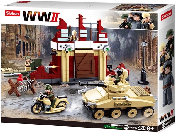 Sluban bitva o stalingrad – stavebnice kompatibilní s LEGO