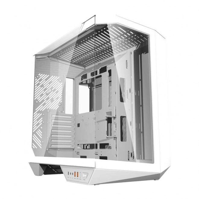 Počítačová skříň Darkflash DY470 bez ventilátorů (bílá)
