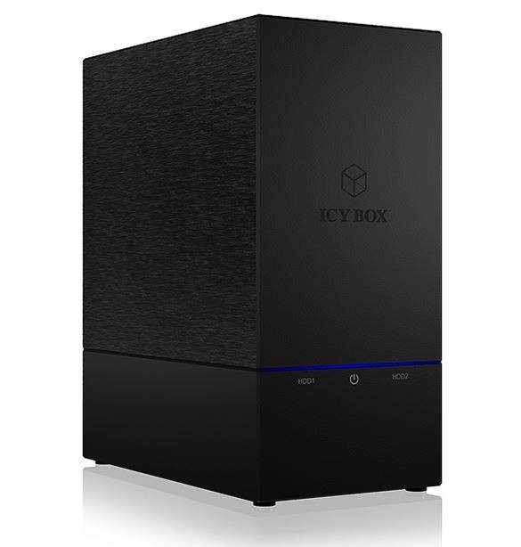 Externí box ICY BOX pro 2× 3,5" HDD s RAID a USB 3.0