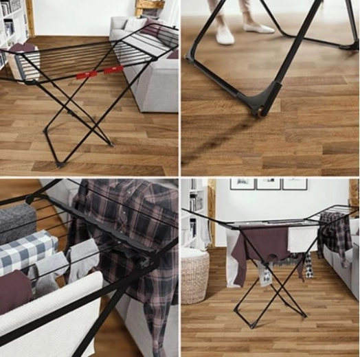 18 metrů sušicí plochy v kompaktním těle