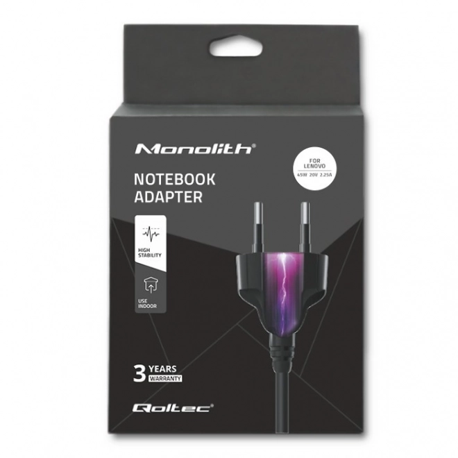 Napájecí zdroj pro Lenovo 45W | 20V | 2,25A | Slim Tip + pin