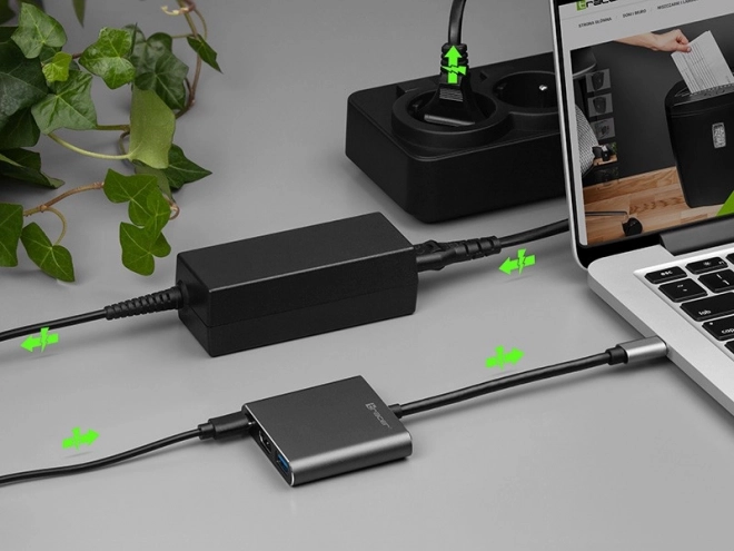 Multiportový adaptér Tracer A-1 USB-C HDMI 4K