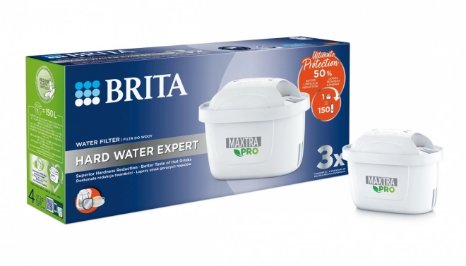 Maxtra PRO Hard Water Expert náhradní kazeta 3 ks.