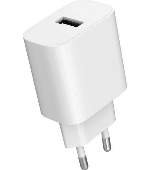 Univerzální USB nabíječka 2.4A bílá