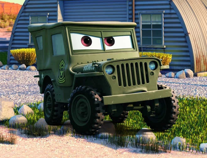 Dino Dřevěné kostky Cars ve světě