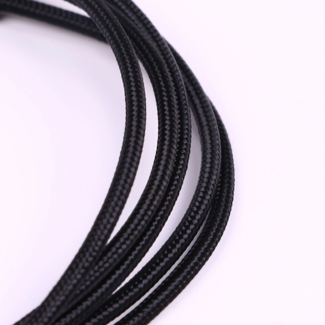 Kabel USB-Micro USB 1,5 m. černá šňůra