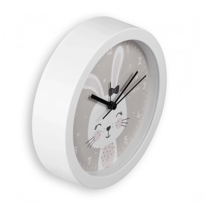Dětský budík Maui Lovely Bunny 16 cm