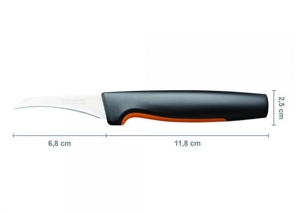 Zahnutý škrabací nůž Fiskars Functional Form 7 cm