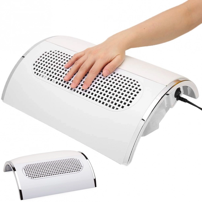 Odsavač prachu pro manikúru s 3 ventilátory a 2 sáčky