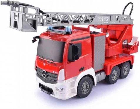 RC hasičský vůz MERCEDES-BENZ ANTOS 2.4G 1:20 Double E