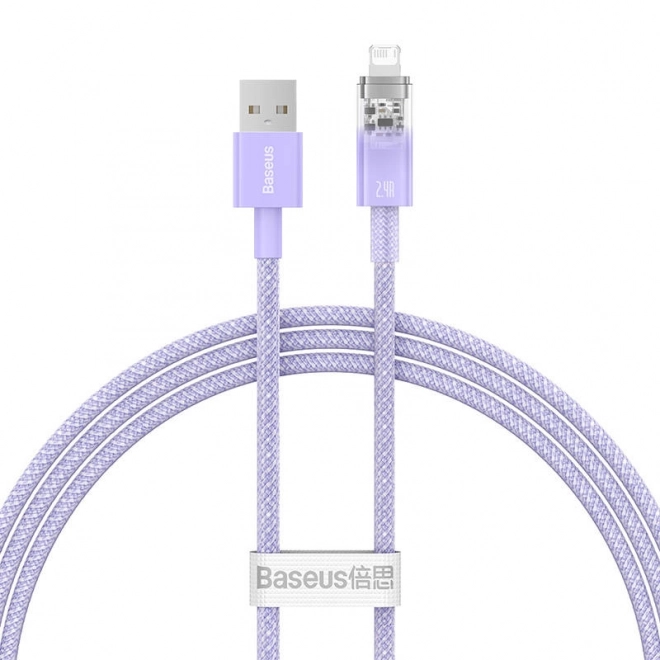 Rychlonabíjecí kabel USB-A na Lightning Baseus Explorer Series 1m