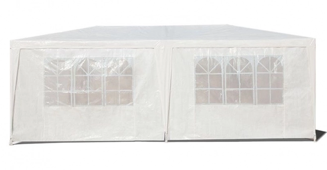Zahradní komerční stan s altánem 3x6 m, bílý, MultiGarden