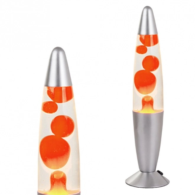 Lávová noční lampa s voskem
