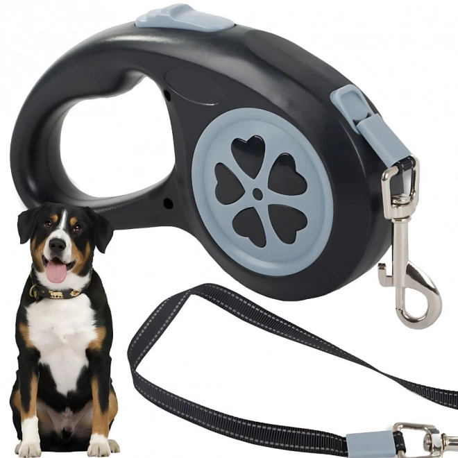 Automatické zatahovací vodítko pro psy 5m do 15kg