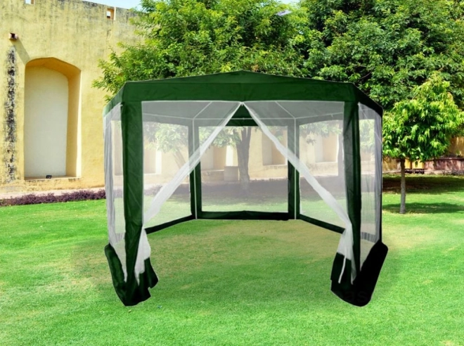 Zahradní pavilon sítě proti hmyzu 2x2x2 m zelený
