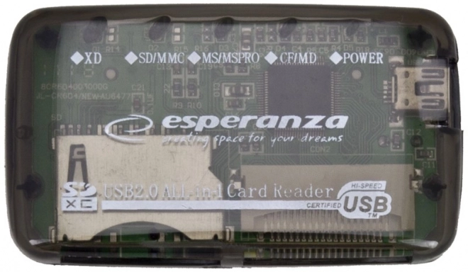 Čtečka karet Esperanza All In One USB EA117