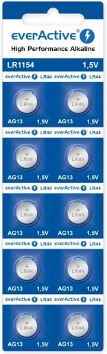 Alkalické baterie EverActive LR44 LR1154