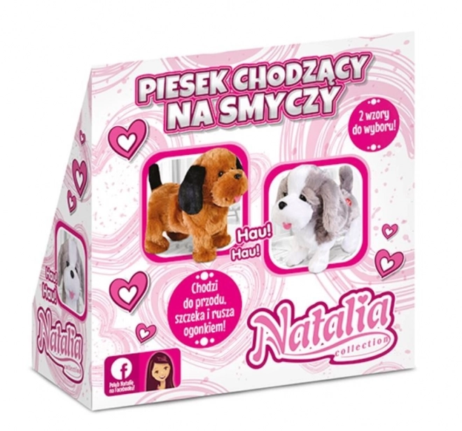 Chodící plyšový pejsek Natalia