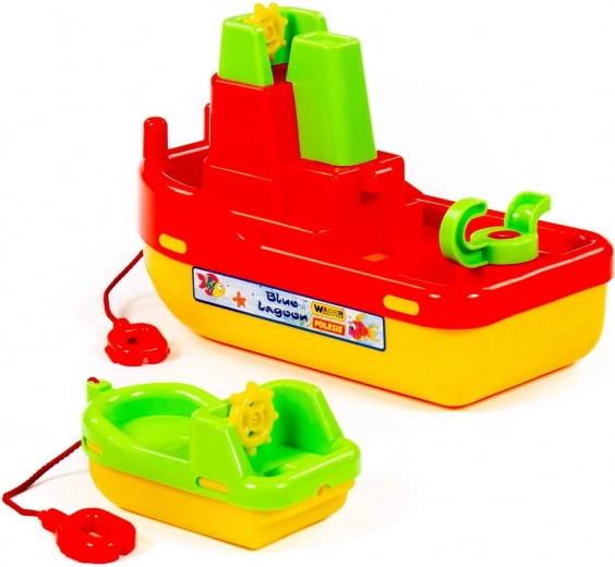 Realistické tažení lodičky