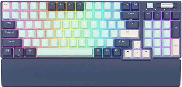 RGB podsvícení s 16,8 mil. barev a 14 režimy