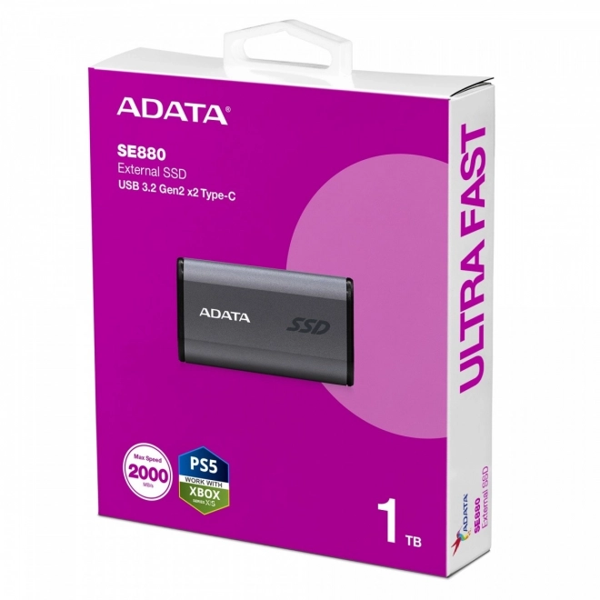Externí SSD SE880 1TB USB3.2A/C Gen2x2