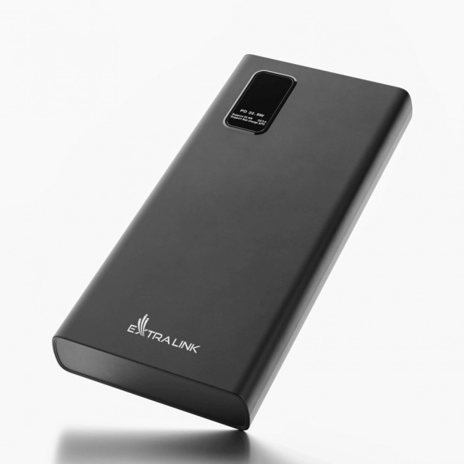 Power bank Extralink 10000 mAh rychlé nabíjení USB-C černý