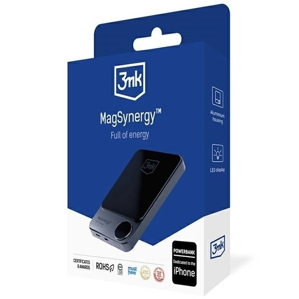 Powerbanka MagSynergy 10000mAh s MagSafe bezdrátovým nabíjením