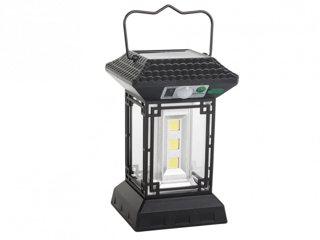 Solární lampa s pohybovým senzorem a dálkovým ovládáním