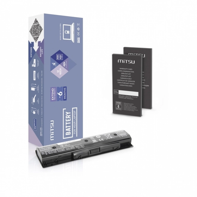 Baterie pro notebook HP Pavilion 14, 15, 17 Li-ion 4400mAh