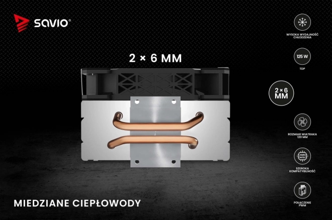 Chladič Procesoru Savio Frost X2