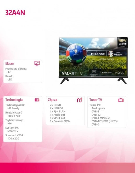 Televizor LED 32 palců