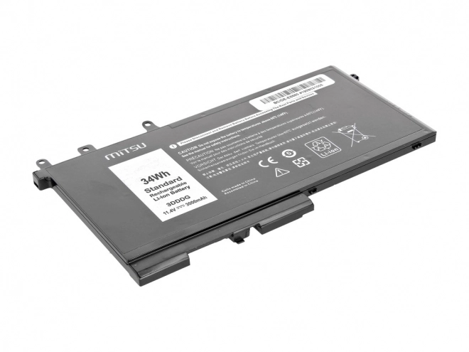 Baterie pro Dell Latitude E5280, E5580 3000 mAh (34 Wh) 11,4 V