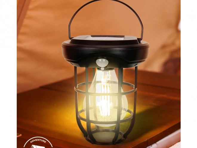 Vodotěsná solární lampa s čidlem pohybu a třemi režimy v LED