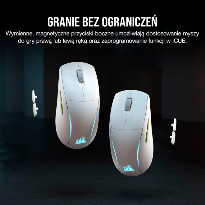 Bezdrátová myš M75 bílá RGB