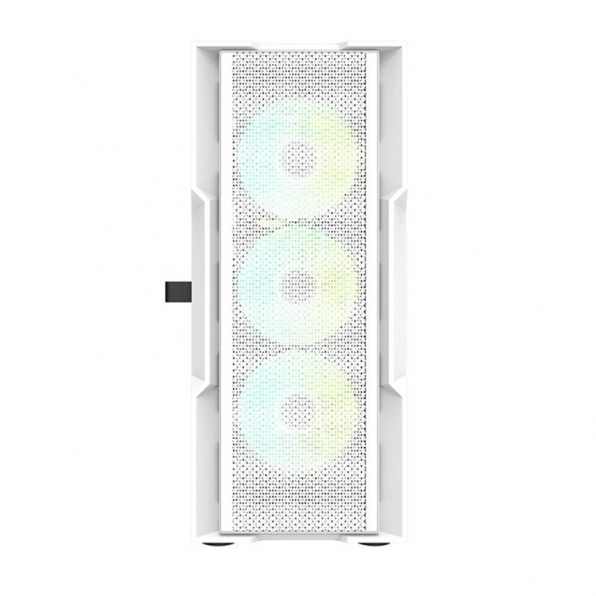 Počítačová skříň Darkflash DK431 + 4 ventilátory (bílá)