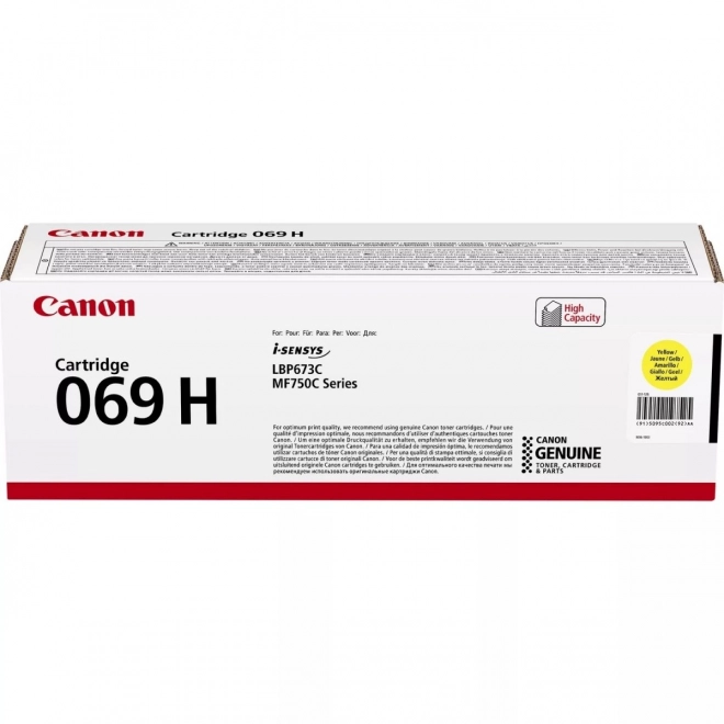 Toner CLBP 069H 5095C002 žlutý