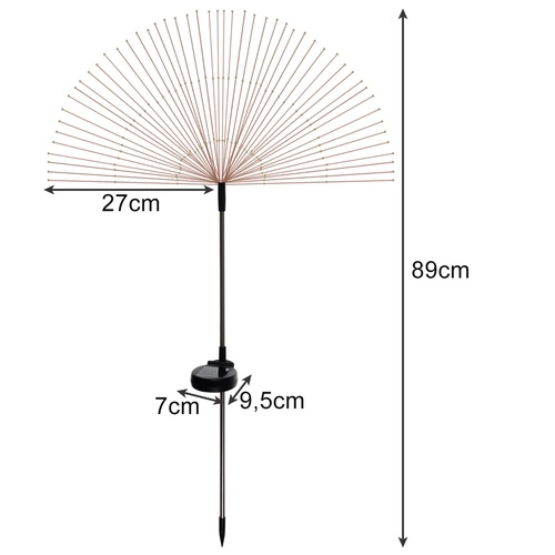 Gardlov Solární zahradní lampa Pampeliška LED