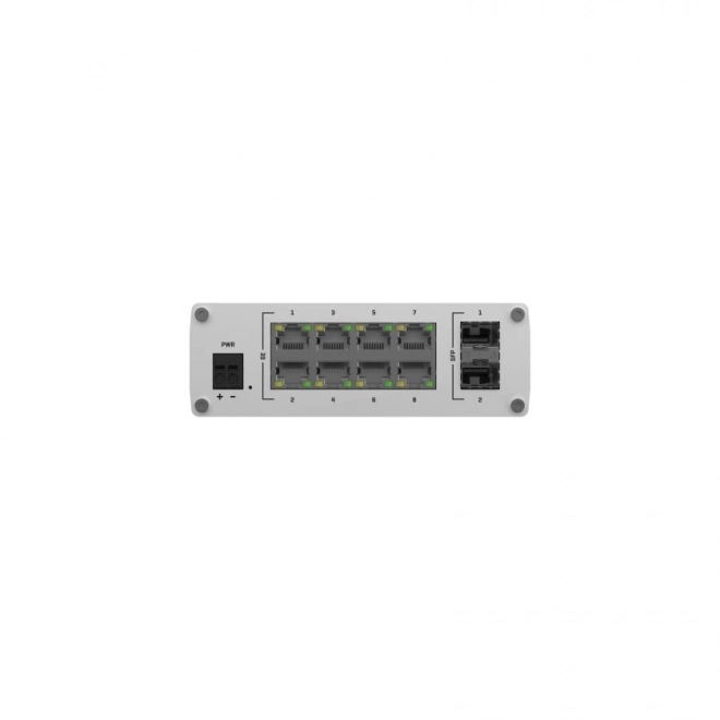 Průmyslový ethernetový switch Teltonika TSW210 2xSFP 8xGbE DIN lišta